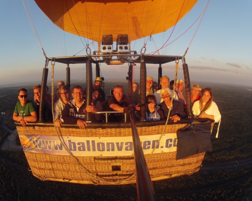 Ballonvaart Tienhoven met BAS Ballonvaarten